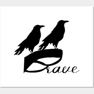 Brave Blackbird Posters and Art